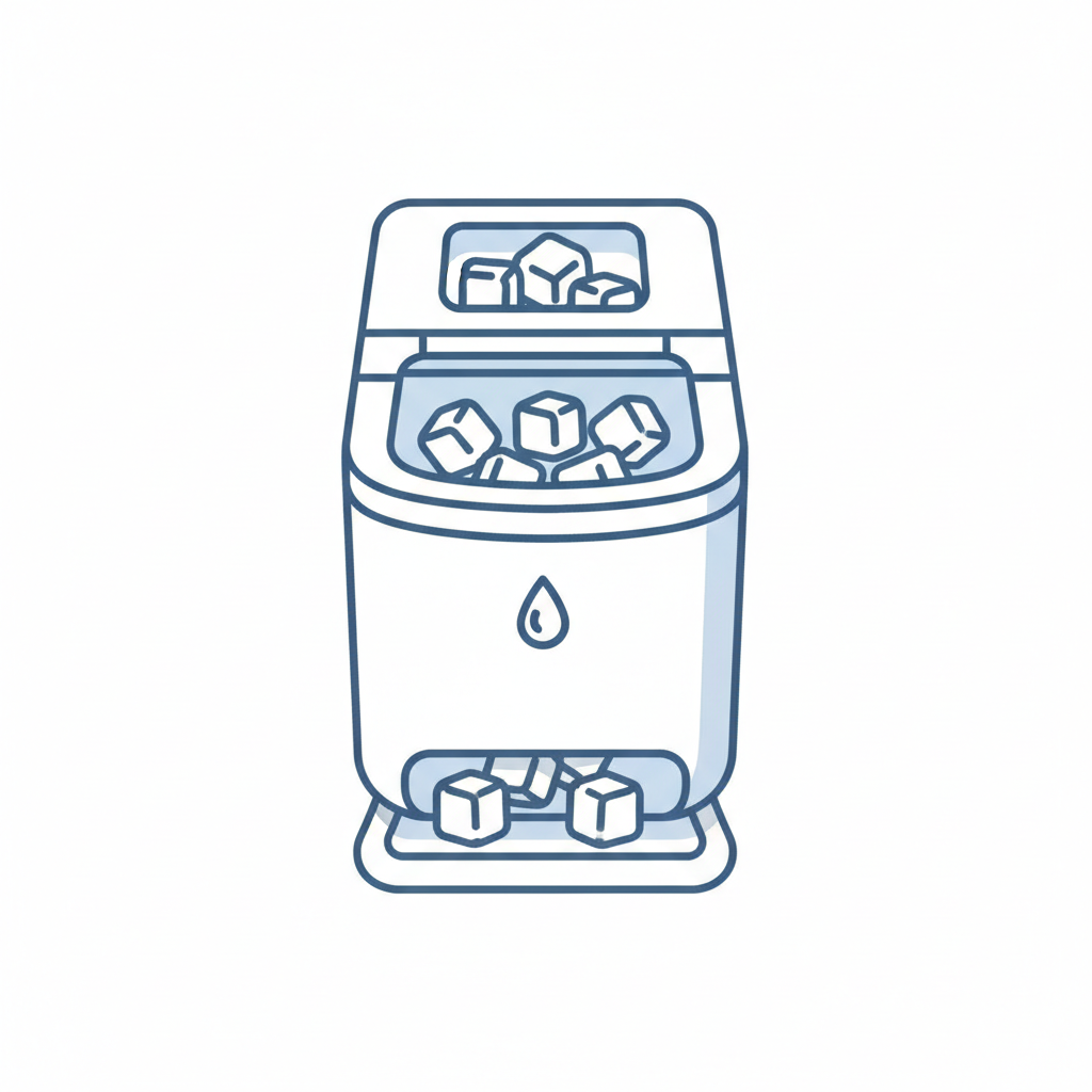 Ice machine repair icon